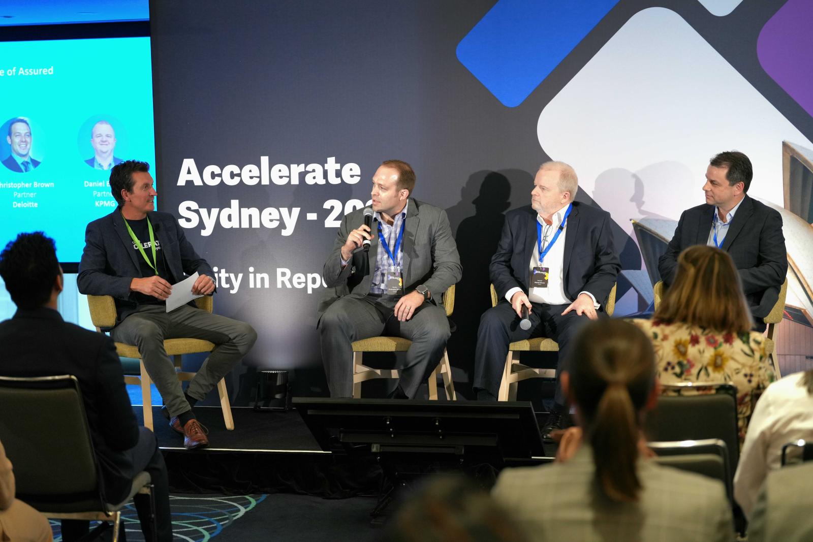 Business Leaders Discuss Unity in Reporting at Accelerate Sydney 2023