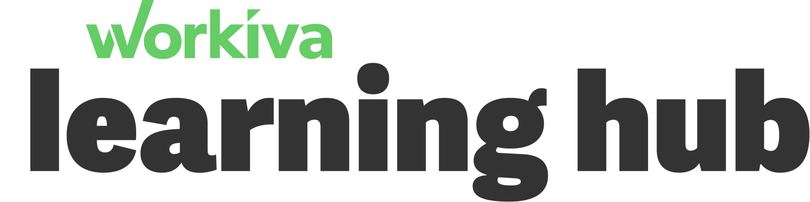 Workiva Learning Hub