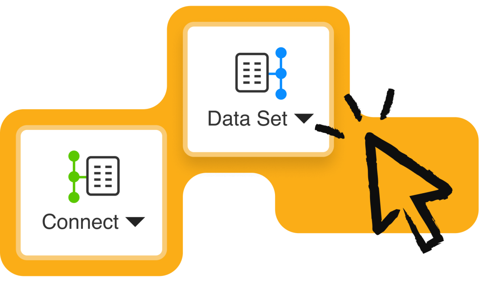 image depicting Workiva software connecting data sets 