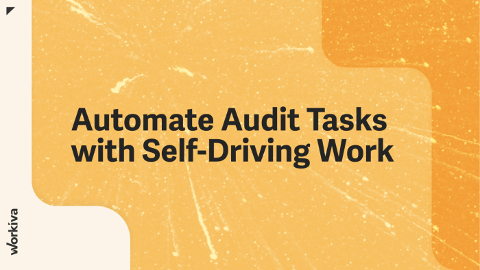 Automate Audit Tasks with Self-Driving Work