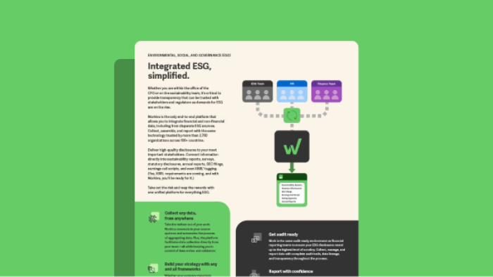 ESG Datasheet