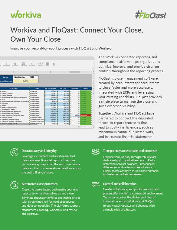 workiva floqast datasheet