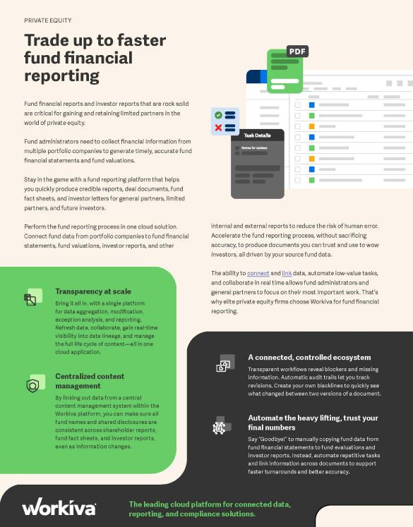 Private Equity Datasheet