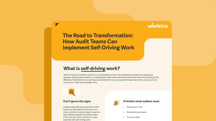 The Road to Transformation: How Audit Teams Can Implement Self-Driving Work