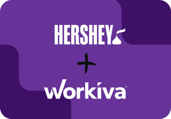 hershey and workiva logos