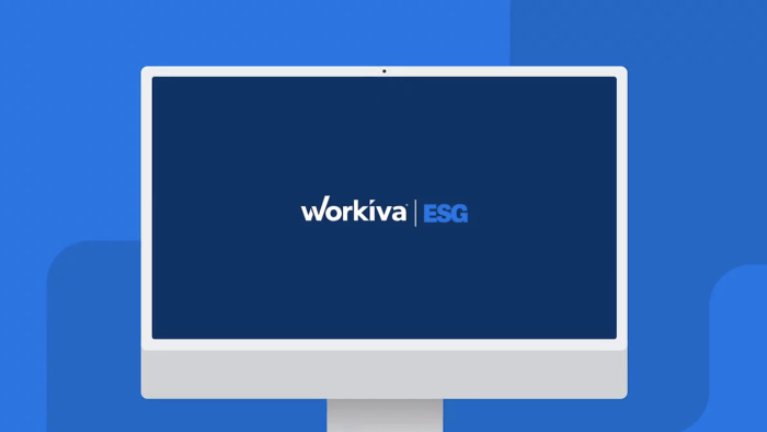Workiva for ESG Reporting demo video