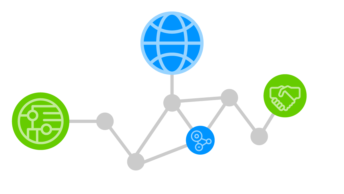 connected data across entites and the globe