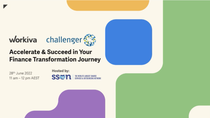 Webinar On-Demand with Challenger: Accelerate and Succeed in Your Finance Transformation Journey